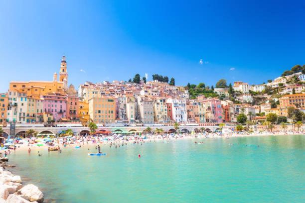 Ferienwohnung Cas'Azur Menton Exterior foto